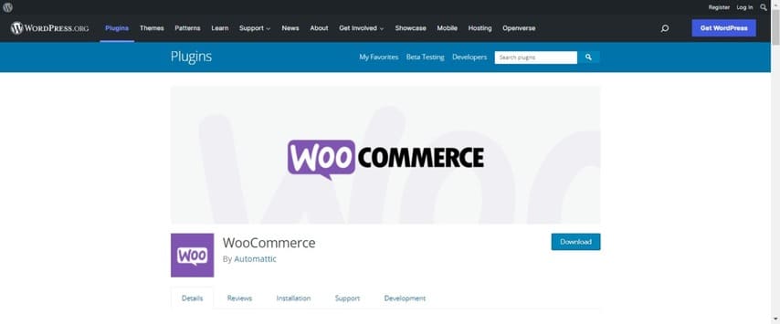 WooCommerce plugin to start an online store