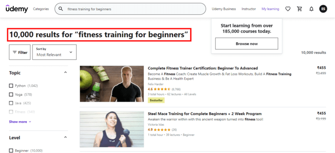 fitness training for beginners: a competitive niche