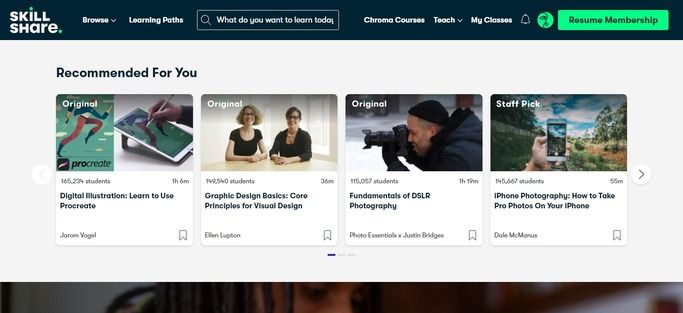 skillshare for course creators