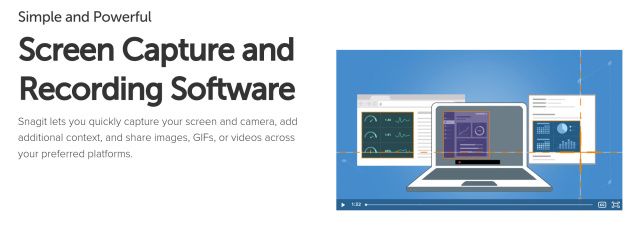 Snagit: The Ultimate Screen Capture And Recording Software (Most