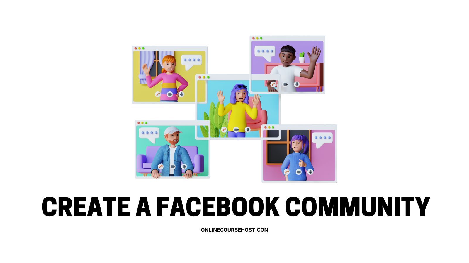 create a facebook community