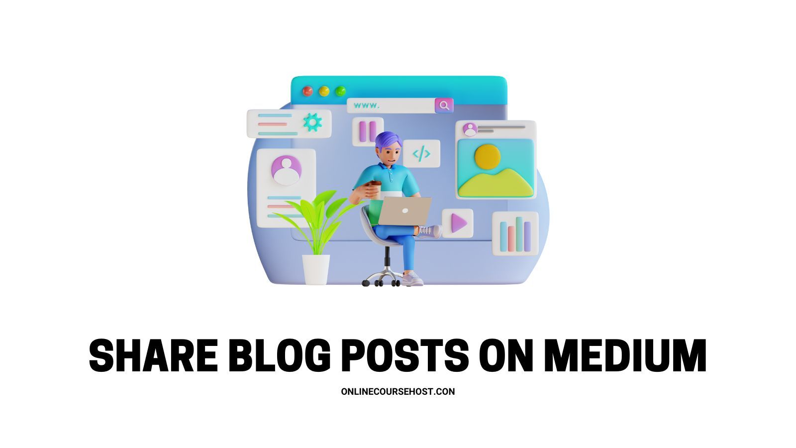 share blog posts on Medium