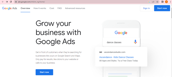 How to use Google Search Ads to promote an online course?