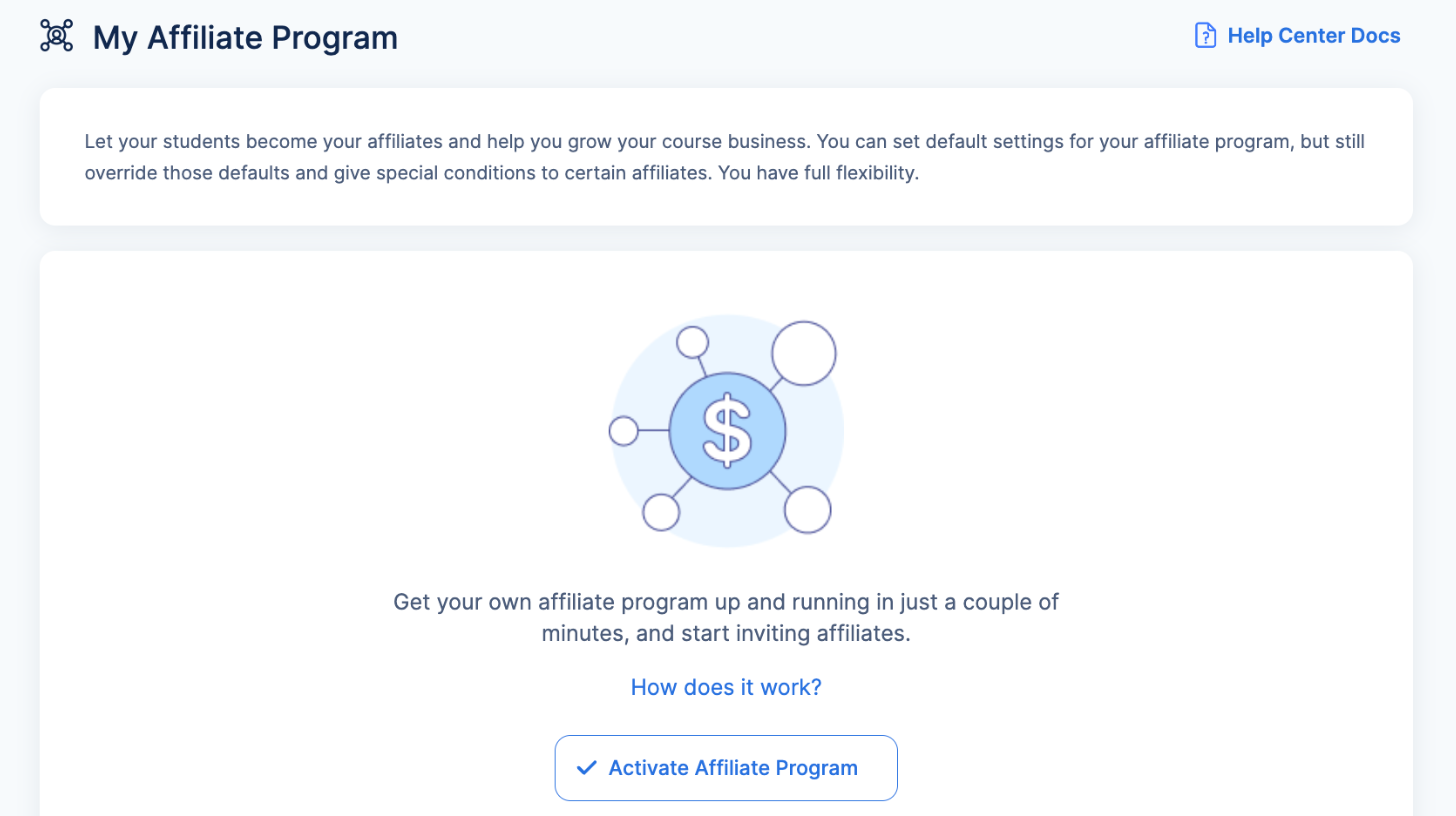 How to Set Up an Affiliate Program for Your Online Courses