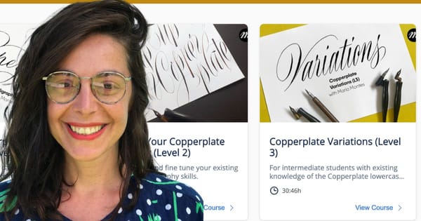 How Maria Montes Built a Booming Calligraphy Course Business (And How You Can Too!)